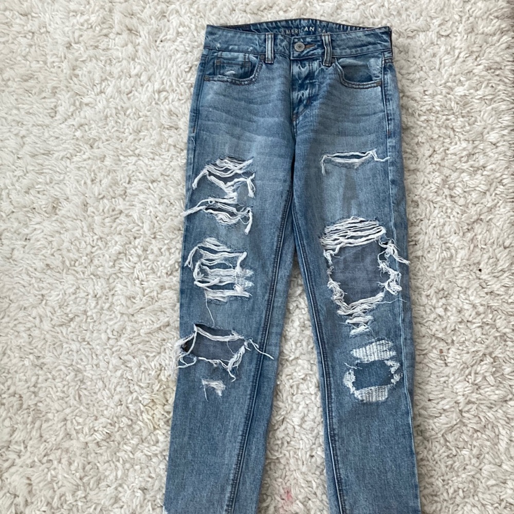 American eagle Tom girl jeans